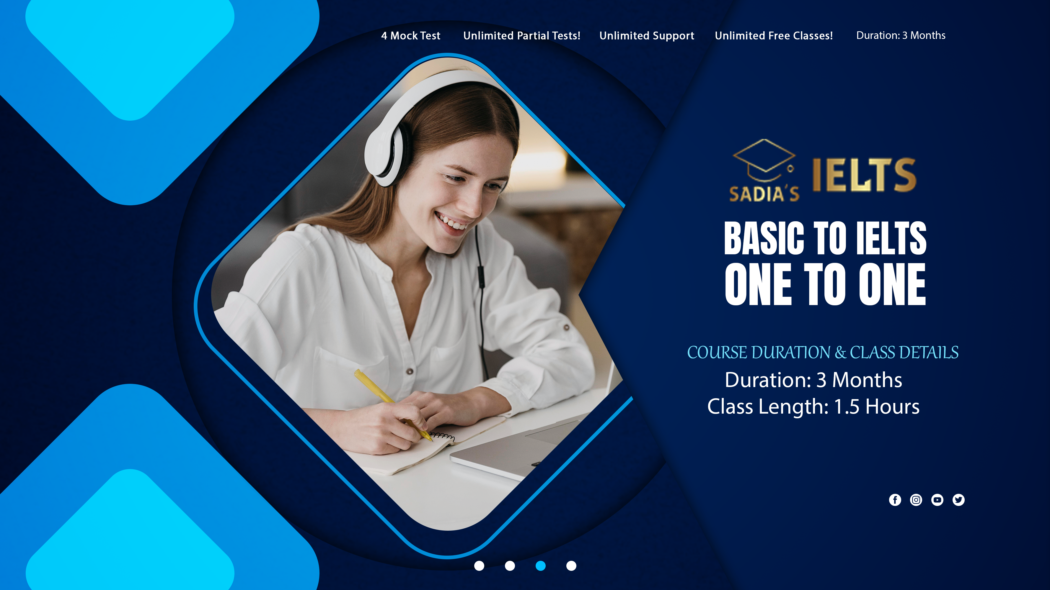 Basic to IELTS – One To One – আপনার IELTS প্রস্তুতির সেরা কোর্স! Basic to IELTS – One To One – আপনার IELTS প্রস্তুতির সেরা কোর্স!