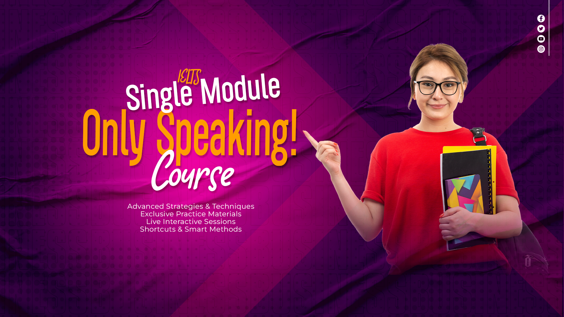 IELTS Single Module Course – Only Speaking! IELTS Single Module Course – Only Speaking!